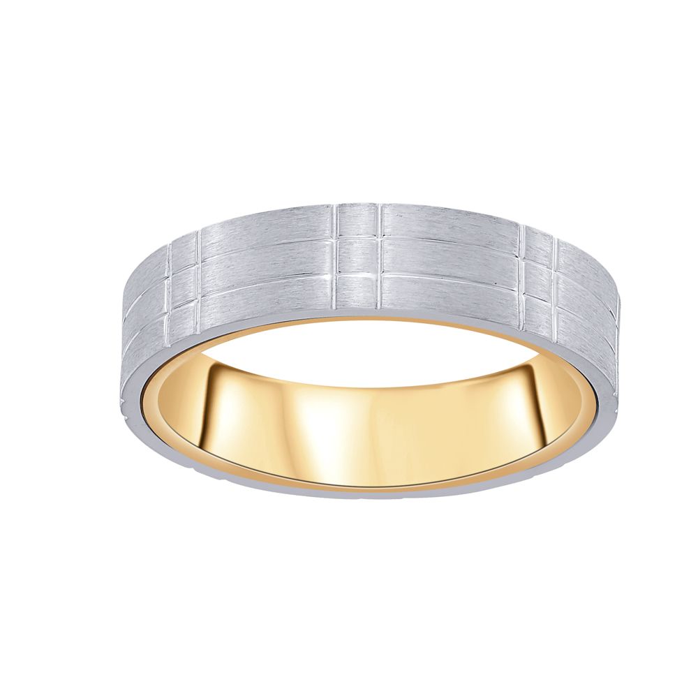 Regal Men's Platinum Ring - Image 2 - GEMHUB