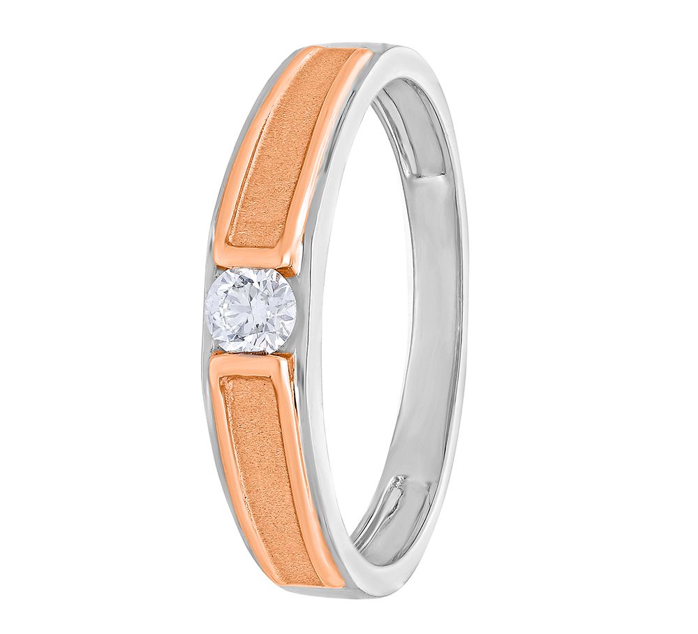 Textured Platinum Men's Ring - 950Pt Platinum - GEMHUB