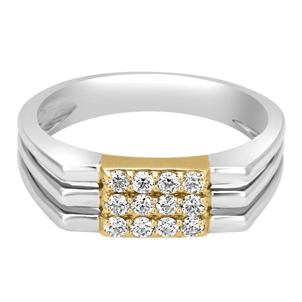 Well Crafted Men's Square Ring - Image 2 - GEMHUB