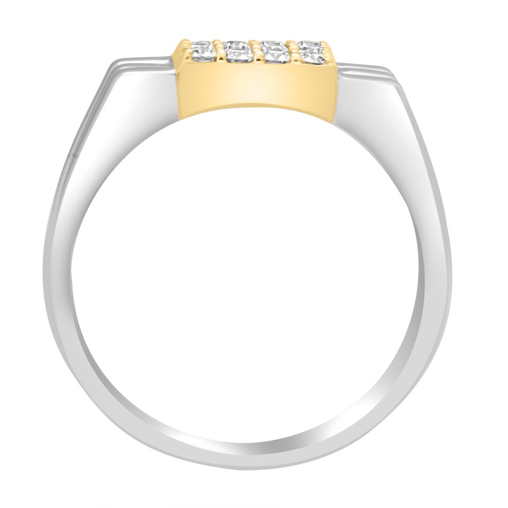 Well Crafted Men's Square Ring - Image 3 - GEMHUB