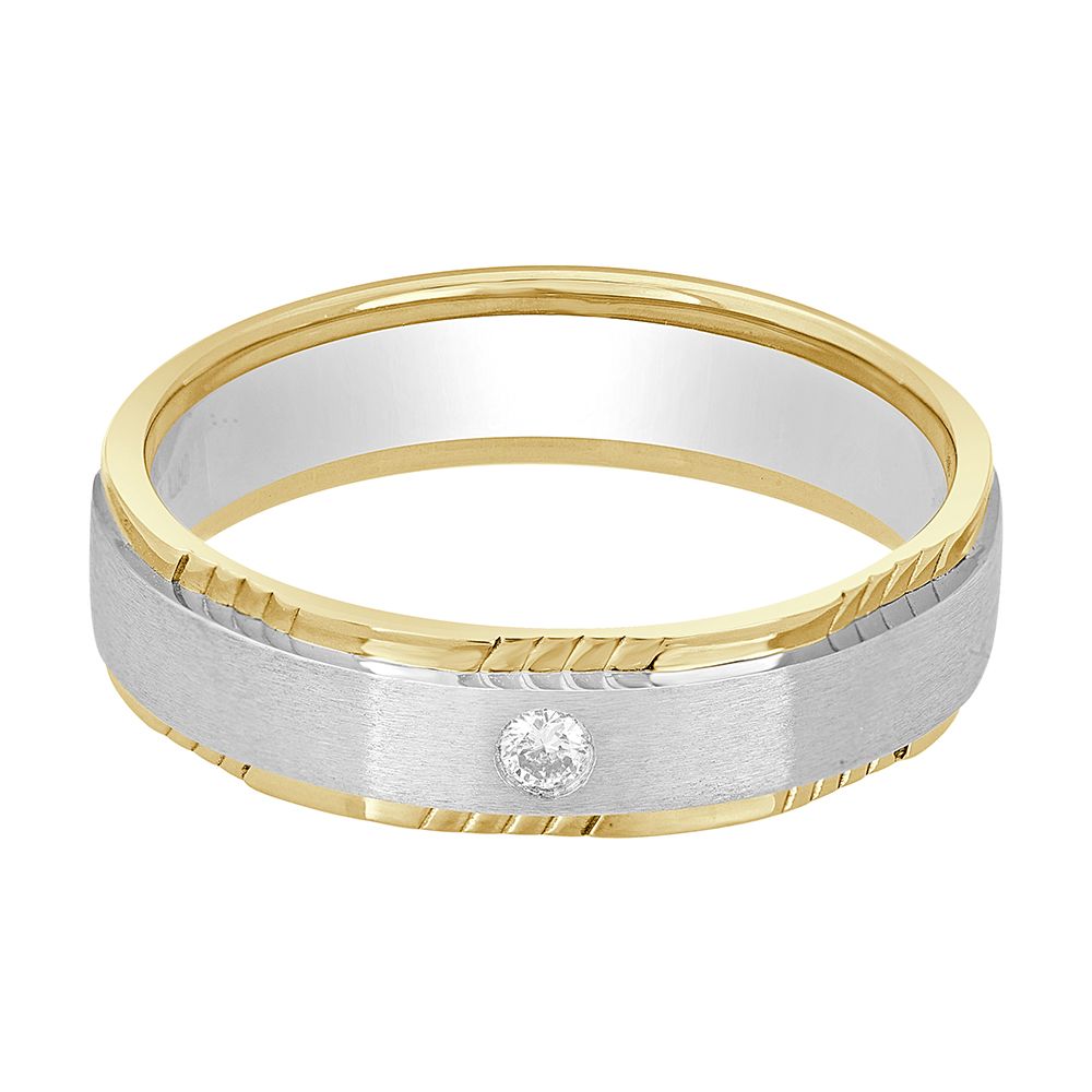 Elegant Finger Ring in Platinum for Men - Image 2 - GEMHUB