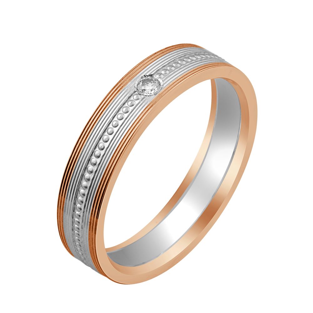 Textured Platinum Finger Ring For Men - 950Pt Platinum - GEMHUB