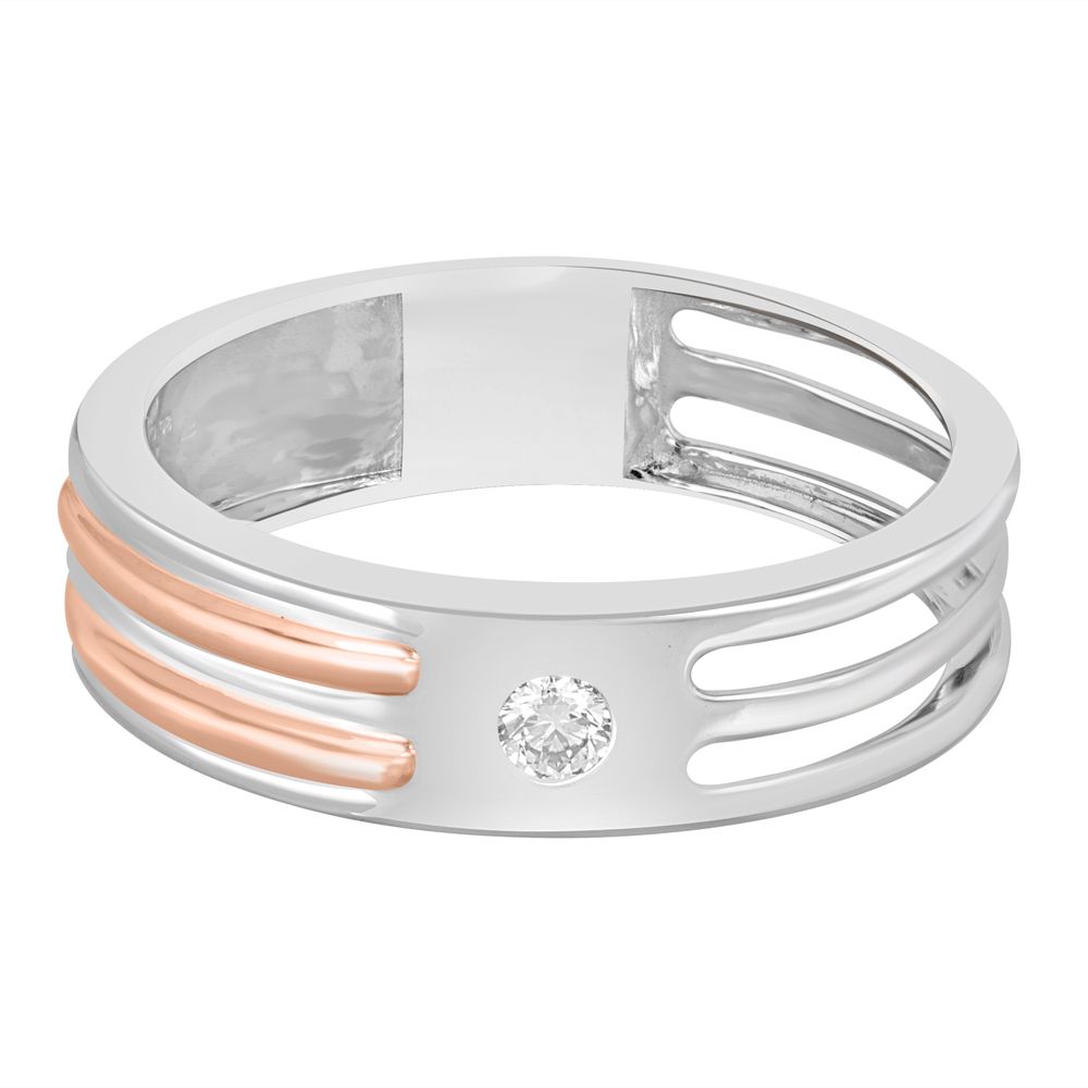 Men's Diamond Studded Finger Ring - Image 2 - GEMHUB
