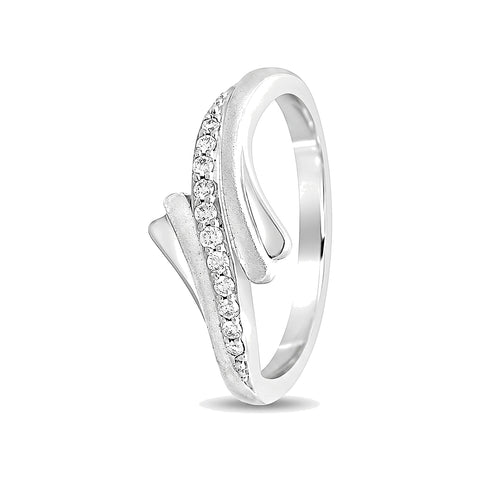 Alluring Diamond Finger Ring - 950Pt Platinum - GEMHUB