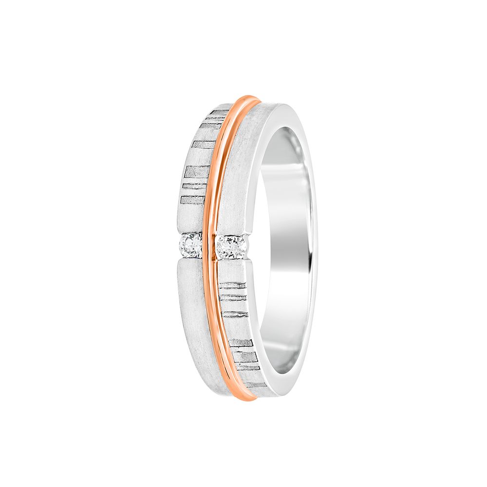 Glorious Platinum Diamond Finger Ring - 950Pt Platinum - GEMHUB