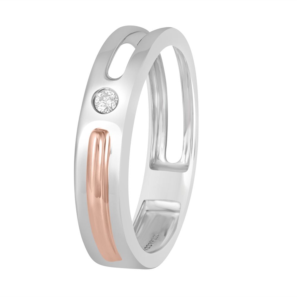 Artistic Rose and 950Pt Platinum Ring - 950Pt Platinum - GEMHUB