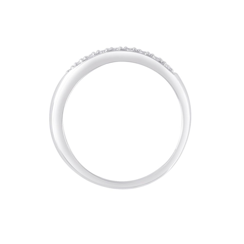 Stylish Diamond and Platinum Men's Finger Band - Image 3 - GEMHUB