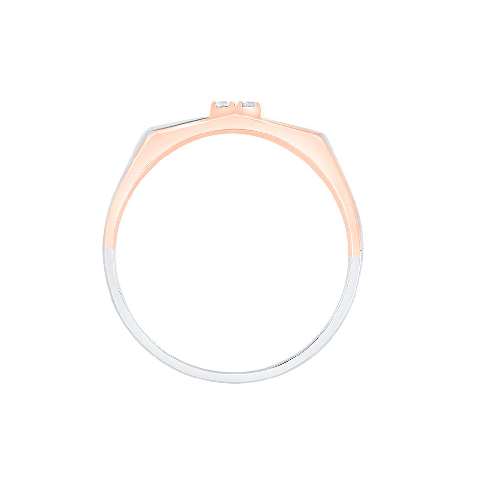 Stunning Geometric Diamond Men's Finger Band - Image 3 - GEMHUB
