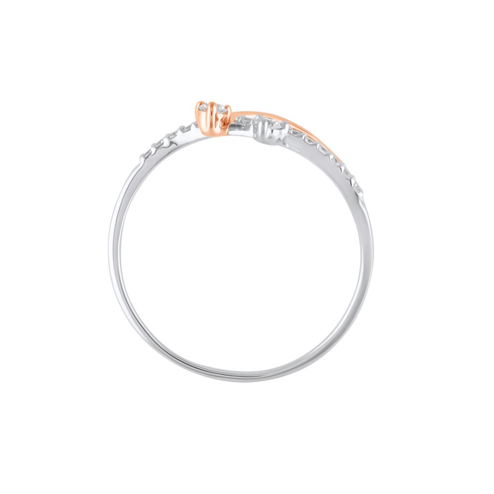 Chic Diamond and Platinum Finger Ring - Image 3 - GEMHUB