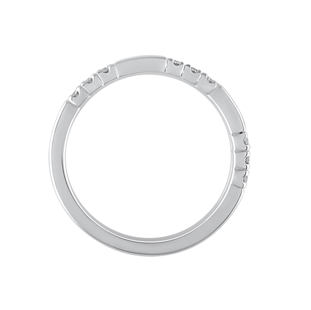 Classic Diamond Platinum Ring - Image 3 - GEMHUB
