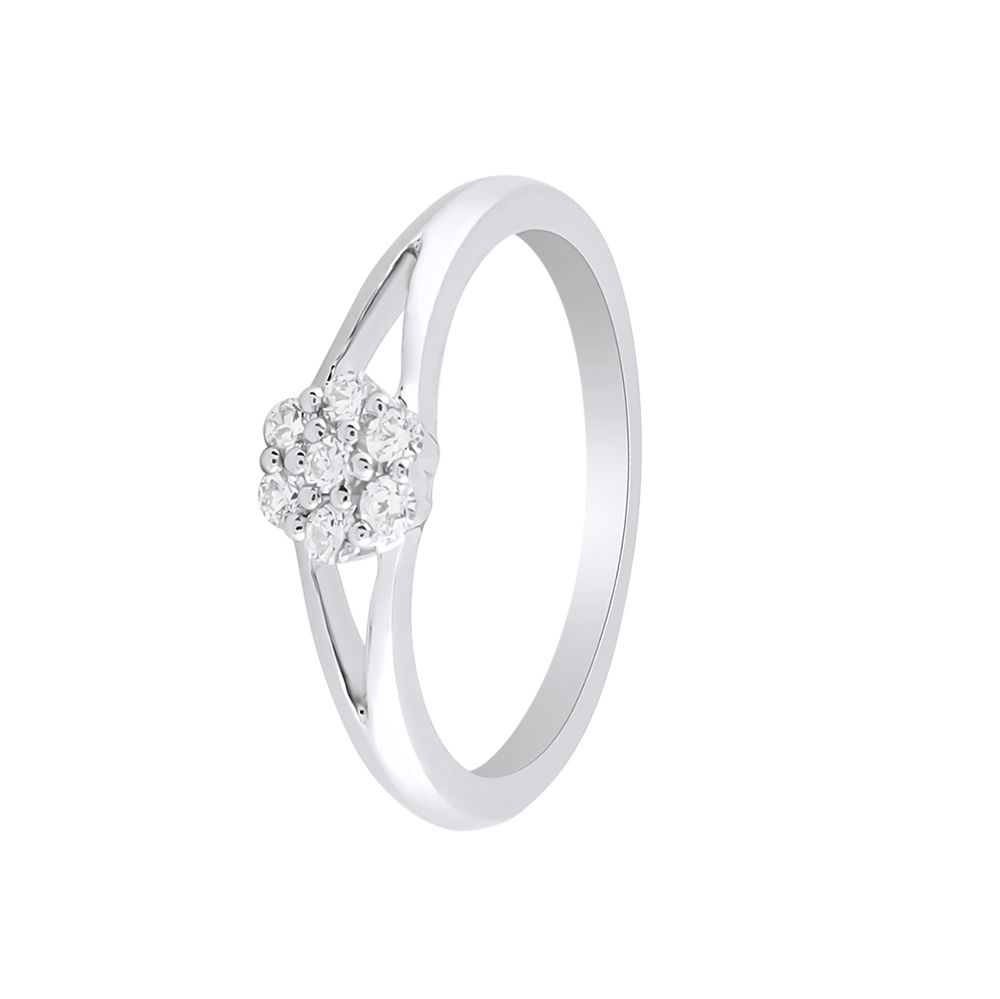 Stunning Diamond Platinum Ring - 950Pt Platinum - GEMHUB