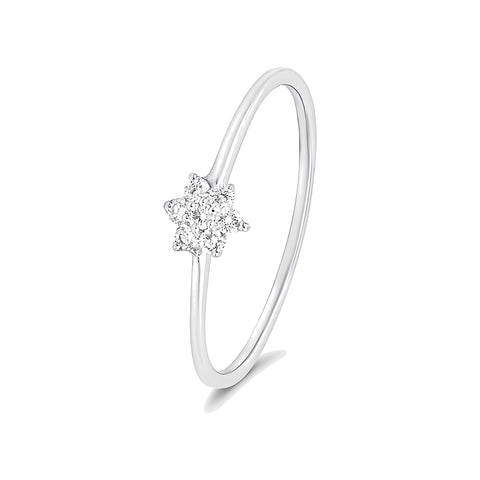 Eternal Brilliance Platinum Nakshatra Ring - 950Pt Platinum - GEMHUB