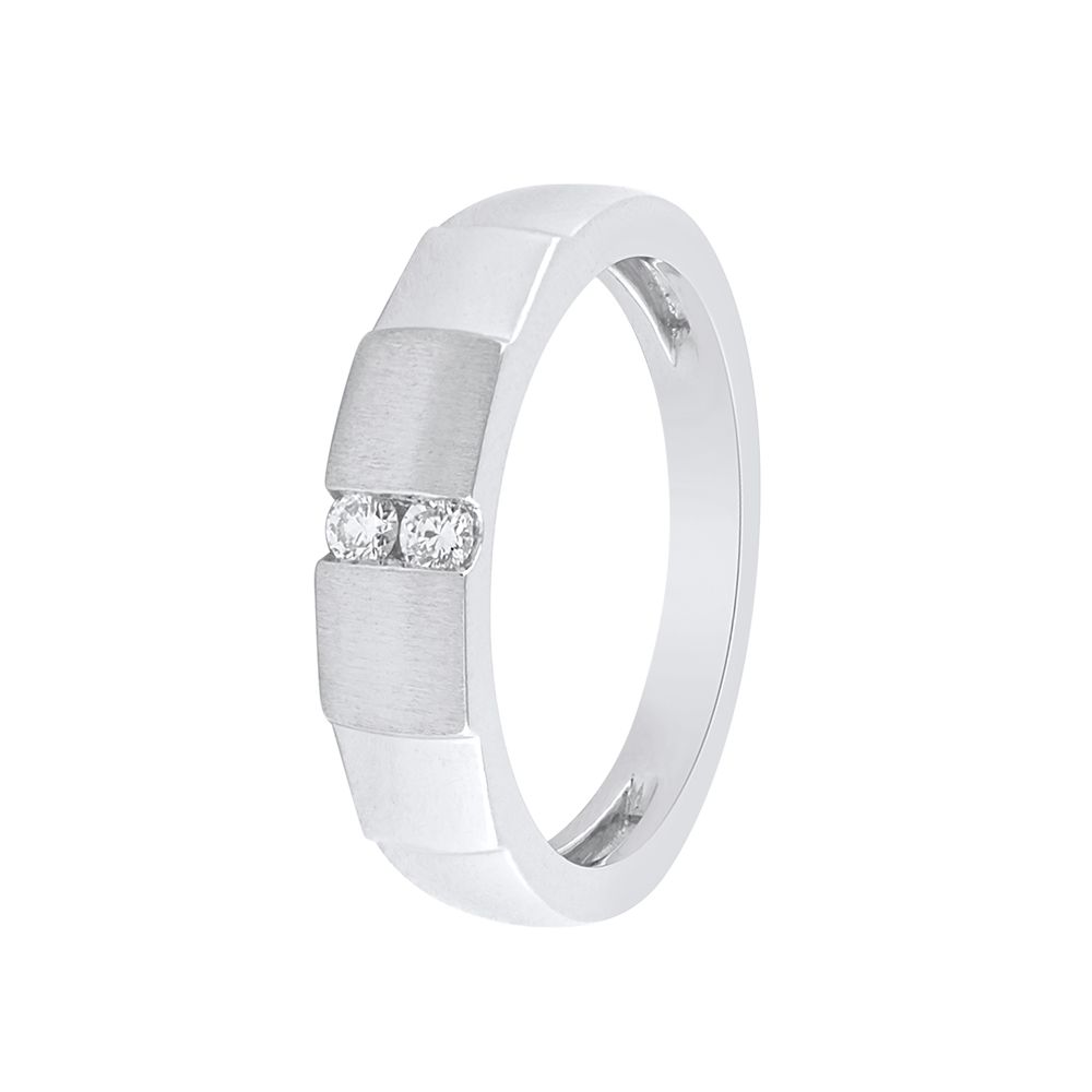 Sleek Platinum Ring For Men - 950Pt Platinum - GEMHUB