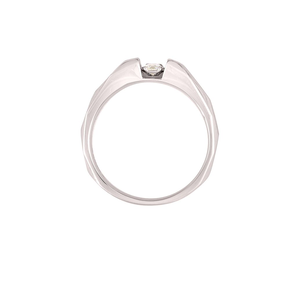Classy Platinum and White Gold Band - Image 3 - GEMHUB