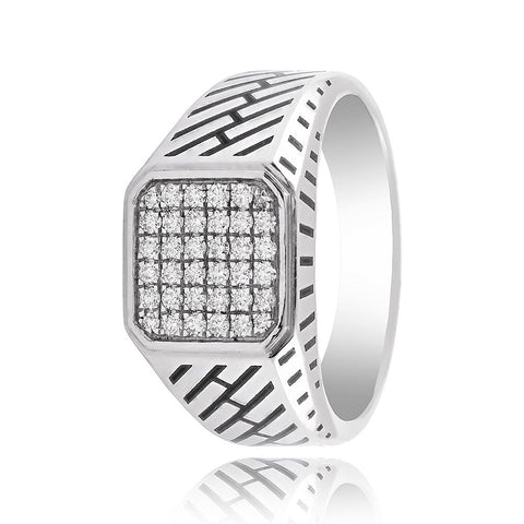 Stary Constellation Diamond Ring - 950Pt Platinum - GEMHUB