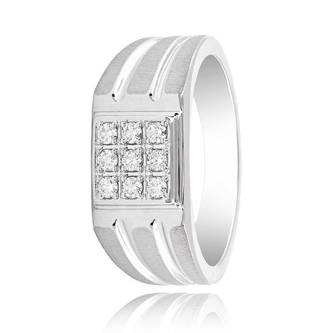 Timeless Sparkle Diamond Ring - 950Pt Platinum - GEMHUB