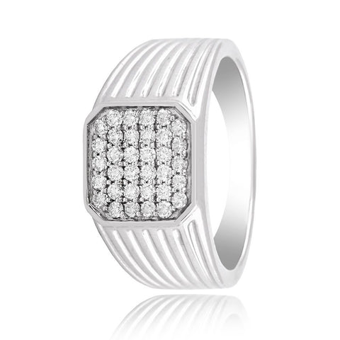 Everyday Radiance Diamond Ring - 950Pt Platinum - GEMHUB