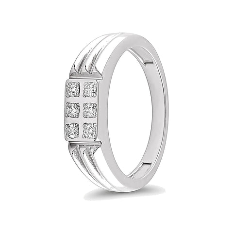Beautiful Platinum Diamond Ring - 950Pt Platinum - GEMHUB