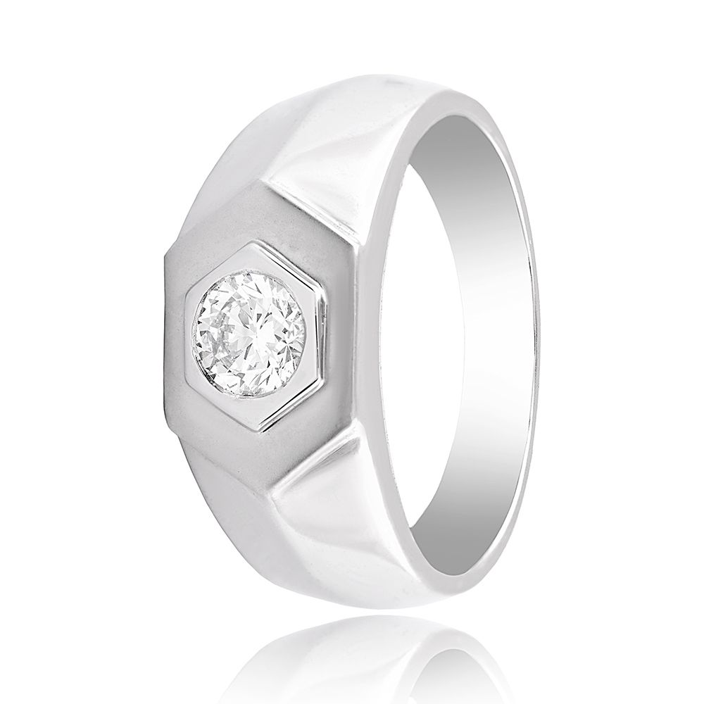 Modern Craft Diamond Ring - 950Pt Platinum - GEMHUB