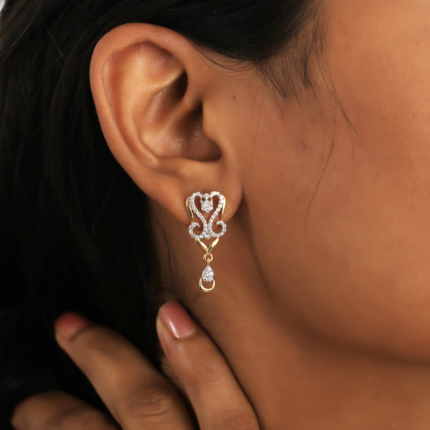 Timeless Diamond Necklace & Earrings Set
