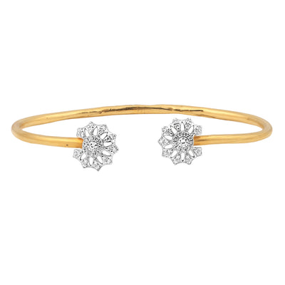 0.57ct Natural Diamond Pavé Bangle