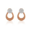 18KT Gold IGI Certified 0.32 Ct. Natural Diamond Stud Earrings gift for wife