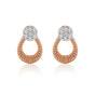 18KT Gold IGI Certified 0.32 Ct. Natural Diamond Stud Earrings gift for wife
