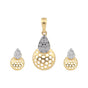 Luxury 18K Gold Diamond Pendant Set 0.66 Ct G-H VS – Elegant Jewellery Gift