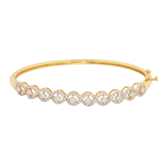 1.34ct Natural Diamond Tennis Bracelet