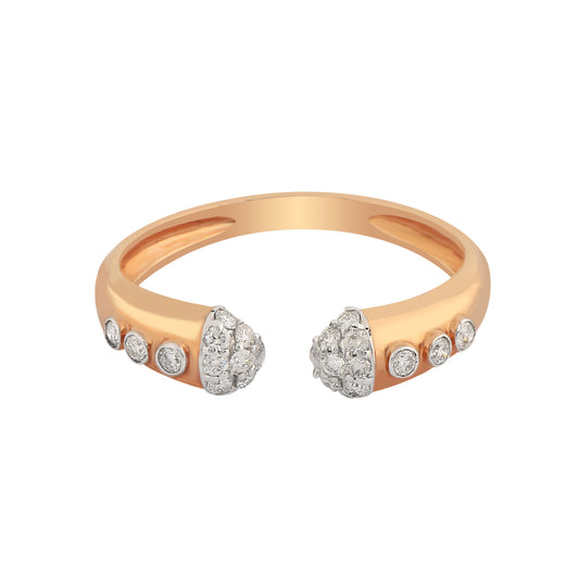Top Open Diamond Ladies Ring