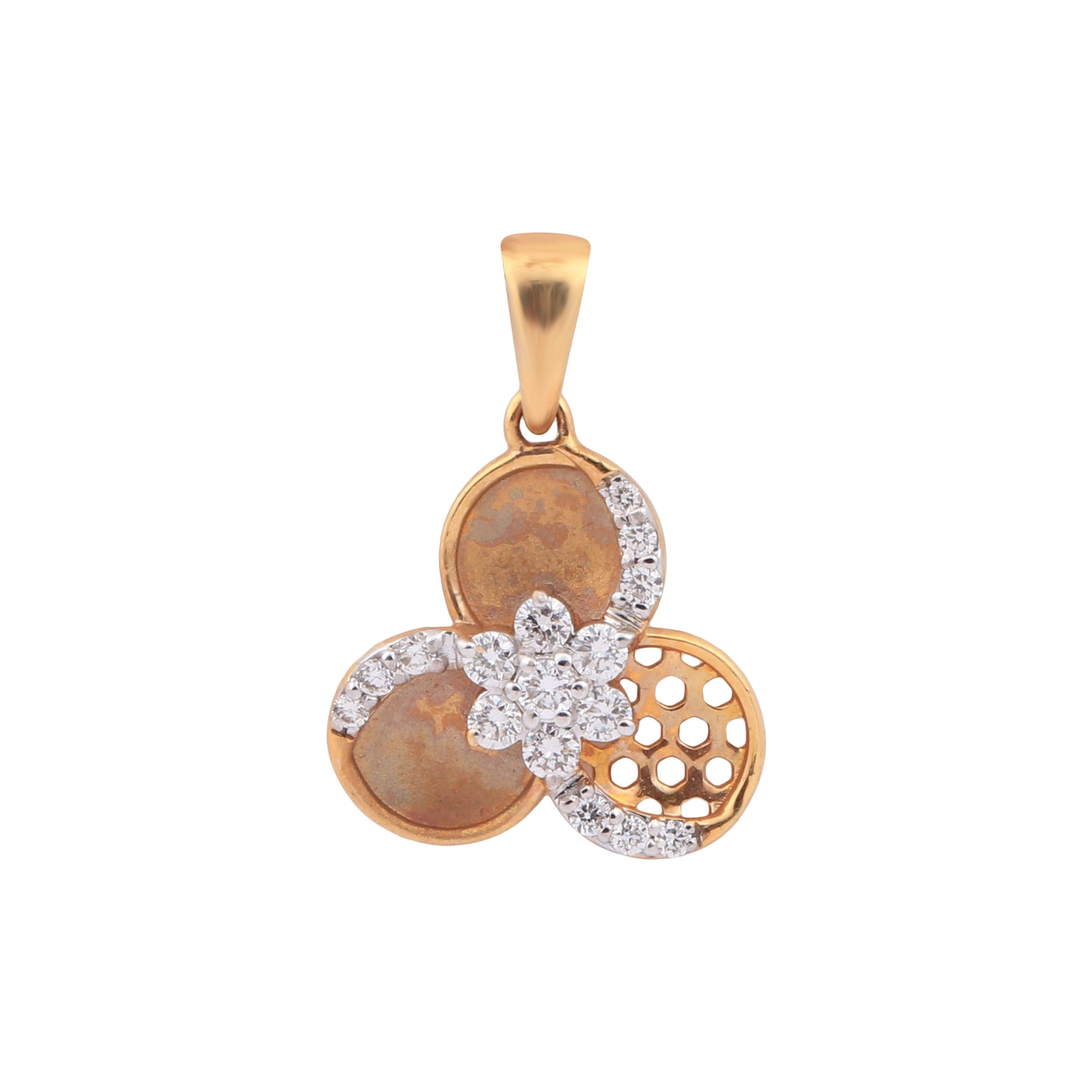 Blossom Whispers Diamond Pendant