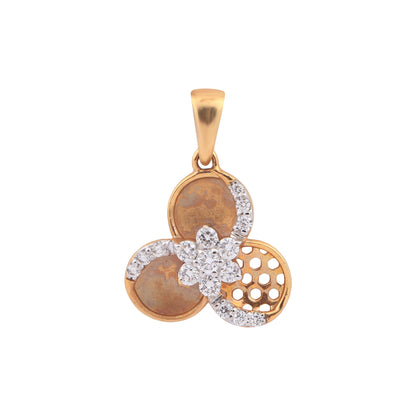 Blossom Whispers Diamond Pendant
