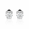 14K/18K Lab-Grown Diamond Solitaire Pear Stud Earrings