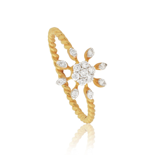 Elegant Diamond Ladies Ring