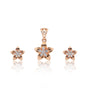 Elegant IGI Certified Diamond Pendant 0.66 ct 18K Gold Necklace Women Gift