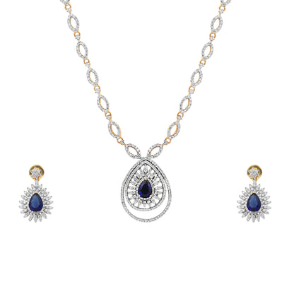 Celestial Grace Diamond Necklace Set