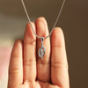 0.24 Ct IGI Certified Natural Diamond Pendant in 18K Gold Jewellery For Women