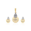 Luxury 18K Gold Diamond Pendant Set 0.66 Ct G-H VS – Elegant Jewellery Gift