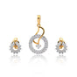 18k Gold Natural Diamond Pendant Set 1.50 ct Round Cut  IGI Certified Jewellery
