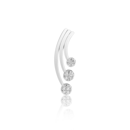 Luna Halo Diamond Pendant