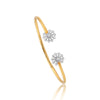 0.57ct Natural Diamond Pavé Bangle