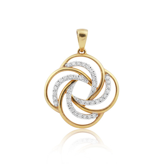 IGI Certified 0.44 Ct. Natural Diamond Pendant in 18K Gold Luxury Jewellery