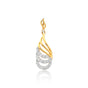 Luxury 18K Gold Pendant  0.26 Ct Natural Diamond Jewellery IGI Certified Jewellery