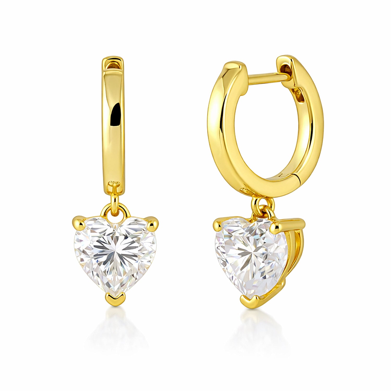 Heart Cut Earrings