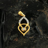 0.26 Ct IGI Certified Natural Diamond Necklace Pendant in 18K Gold for Women