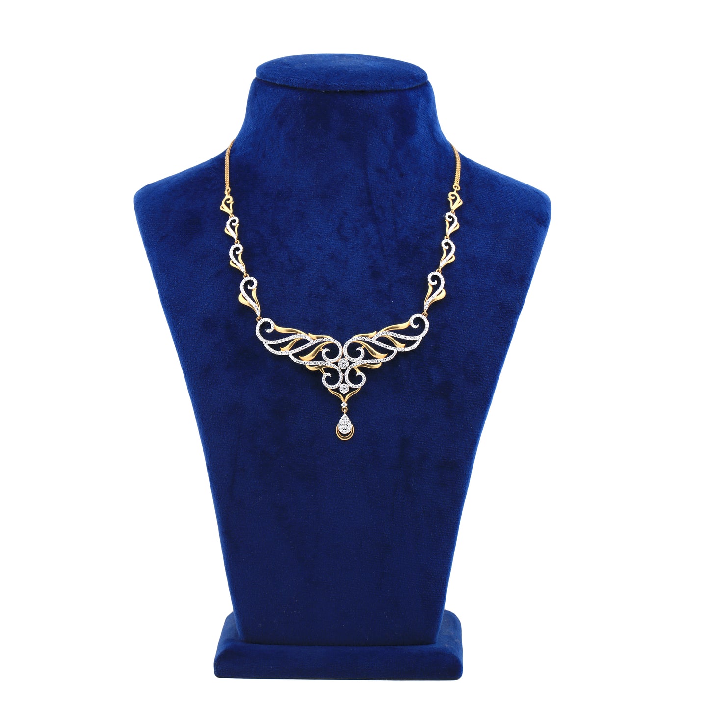Timeless Diamond Necklace & Earrings Set