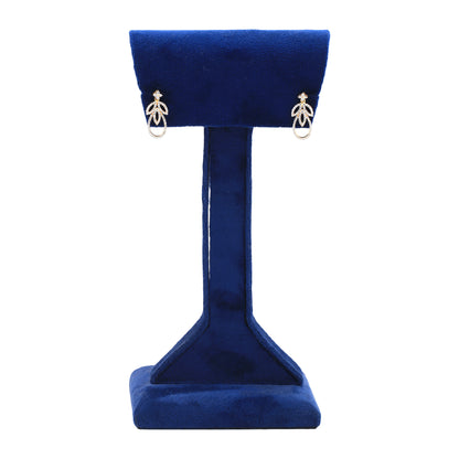 Elegant Diamond Necklace and Earring Set