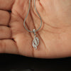 0.24 Ct IGI Certified Natural Diamond Pendant in 18K Gold Jewellery For Women