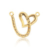 0.14ct Natural Diamond Pendant in 18K Yellow Gold