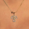 0.31 Ct. Natural Diamond Pendant in 18K Gold Jewellery For Women IGI Certified